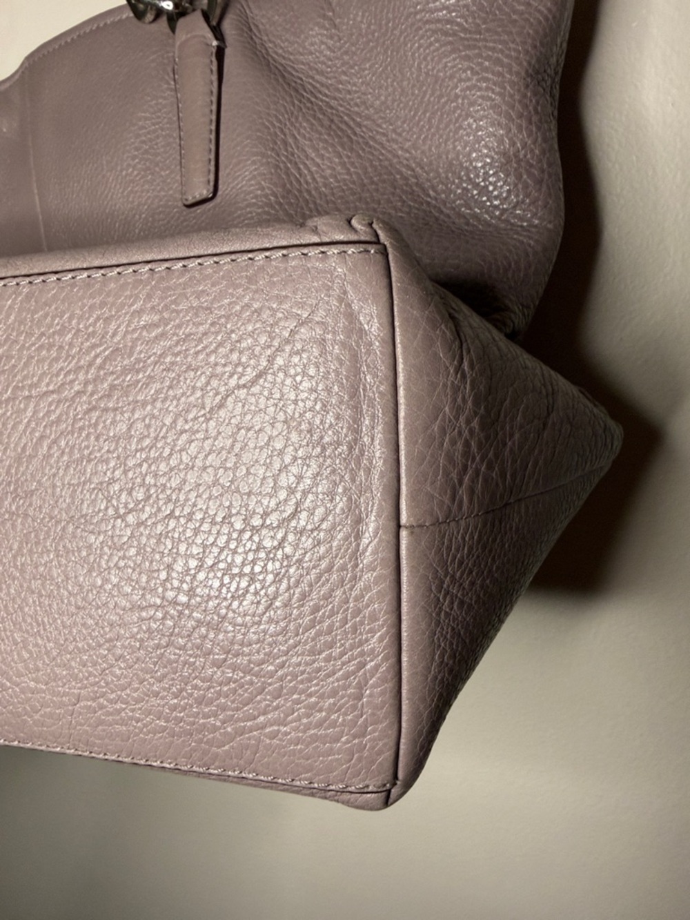 Coach Madison Sophia Leather Tote in Soft Lavender Pebbled Leather - Picture 5 of 9